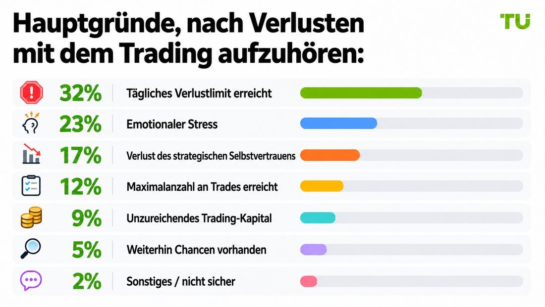 Hauptgrund, das Trading nach Verlusten einzustellen