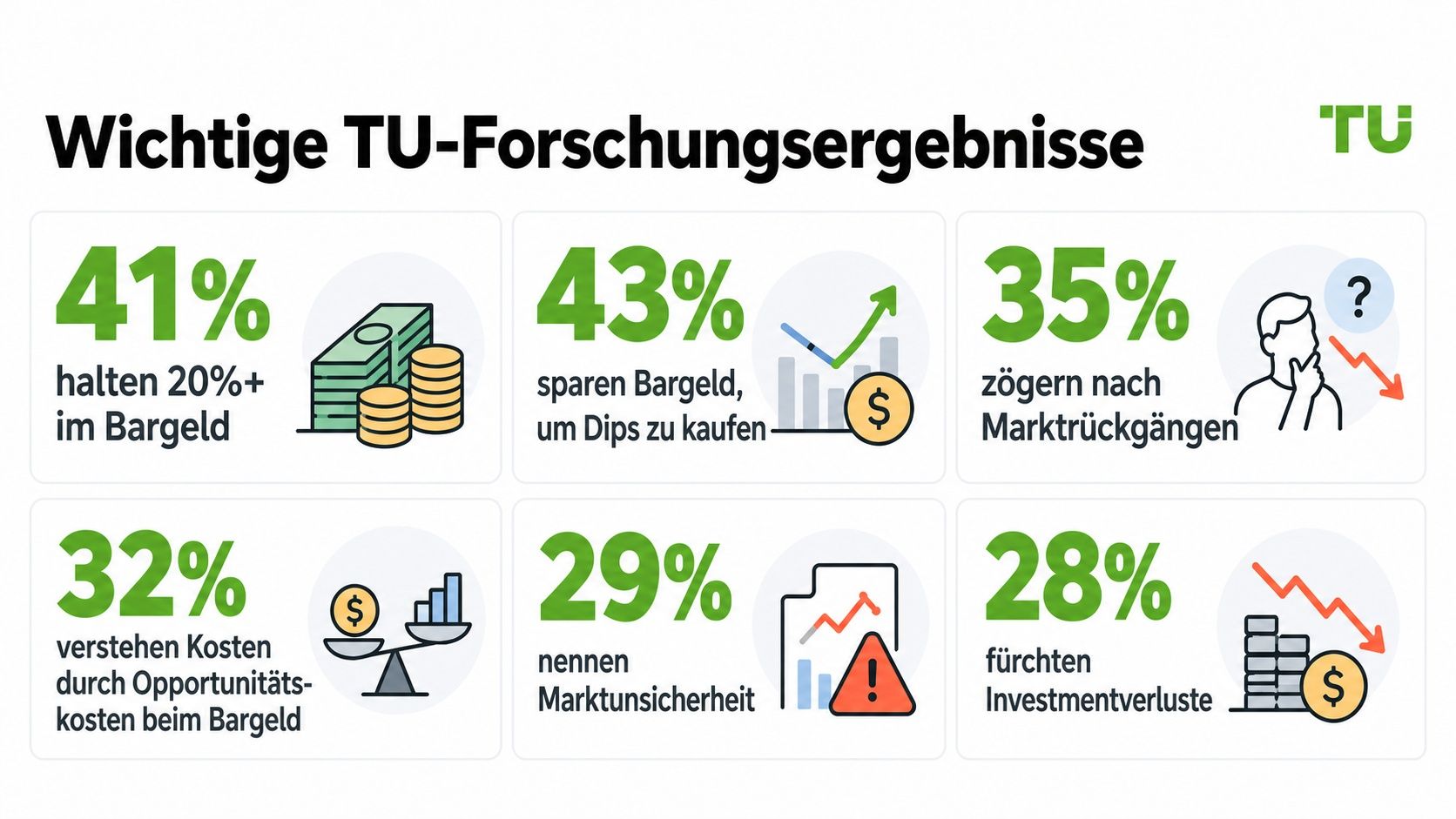 Wichtigste Erkenntnisse von TU Research
