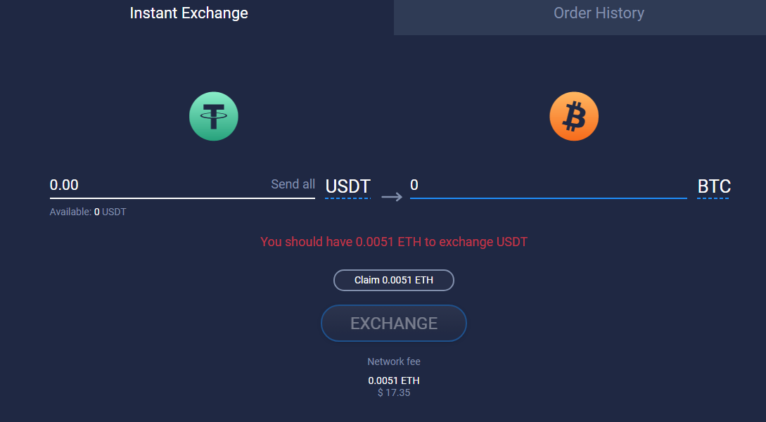 How to exchange crypto