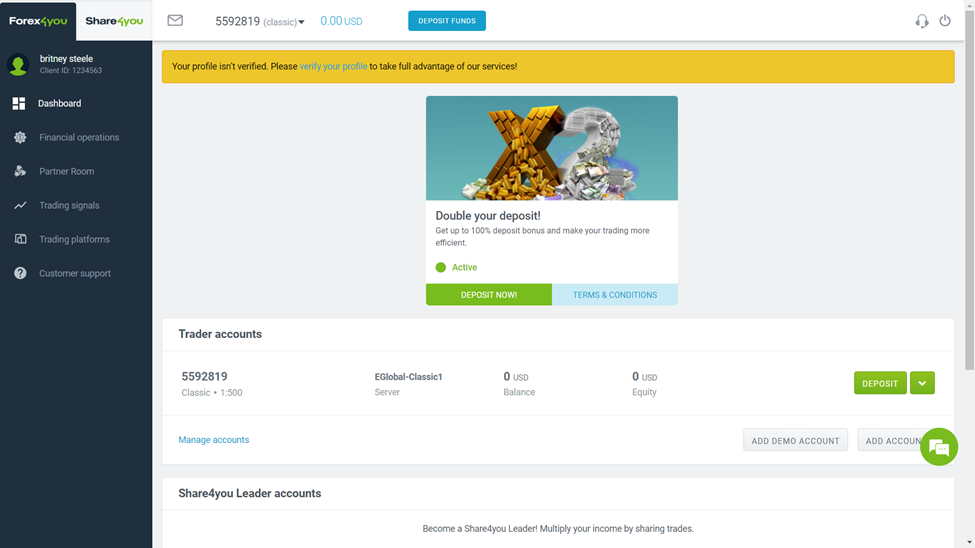 How to download Forex4you MT4