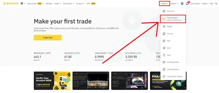 Image: How to withdraw AUD from Binance