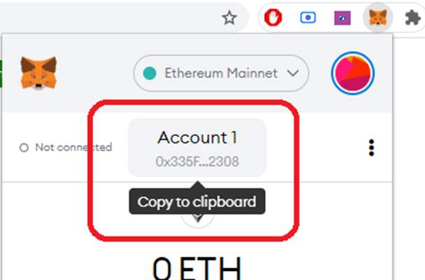 Depositing ETH in your wallet