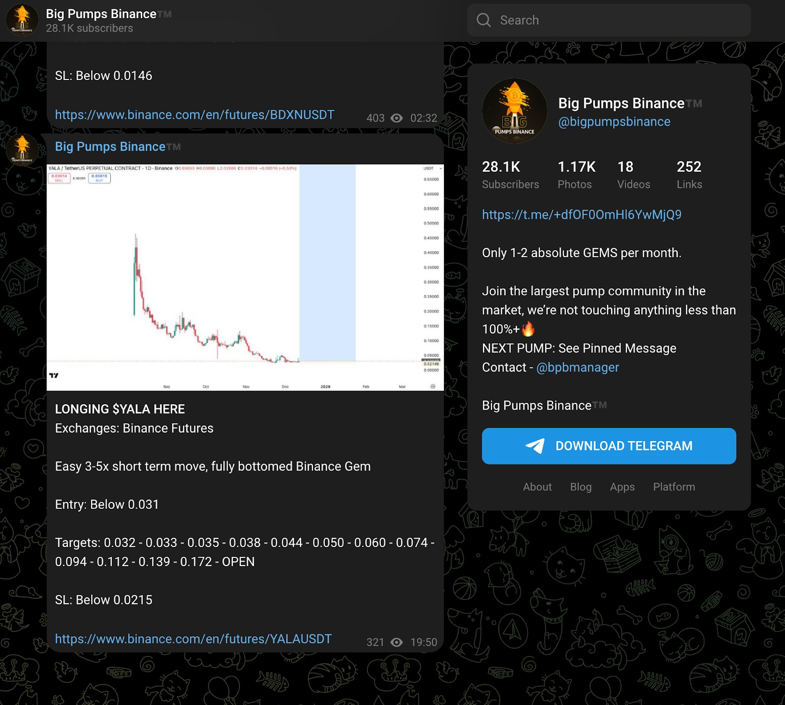 Big Pump Binance
