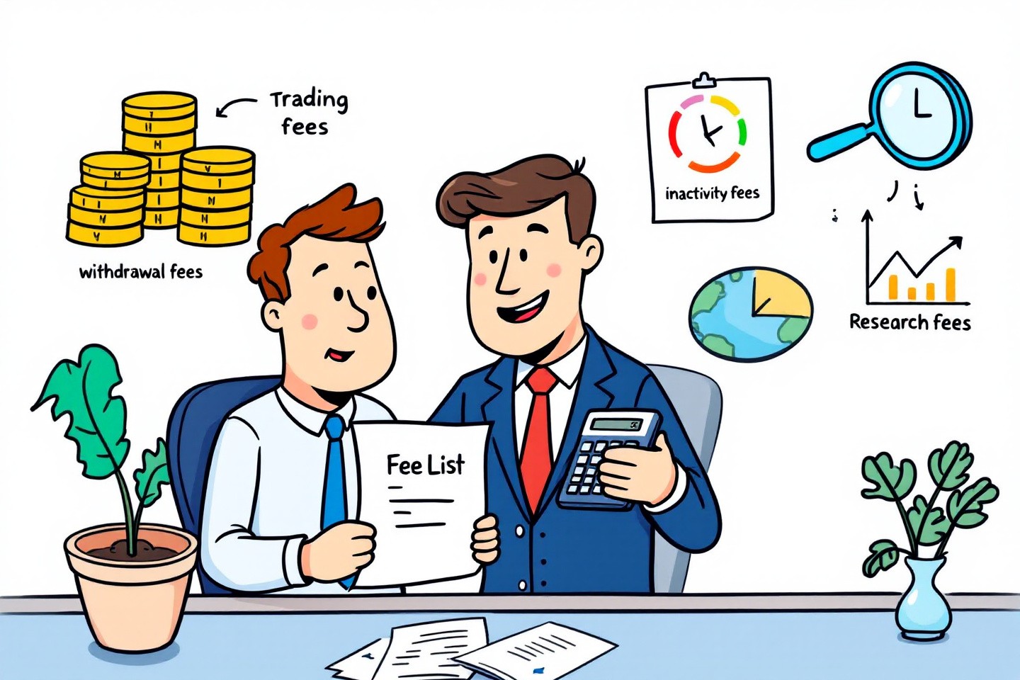 Brokerage fee types