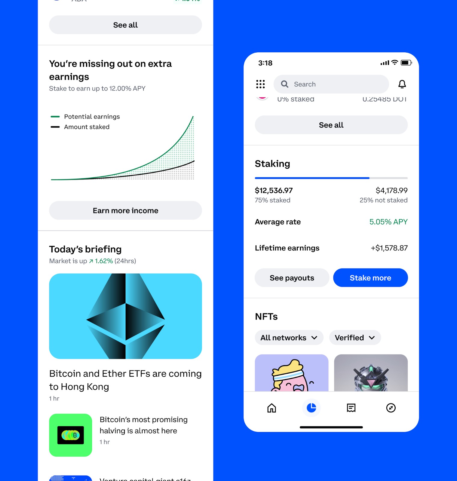Coinbase Earn