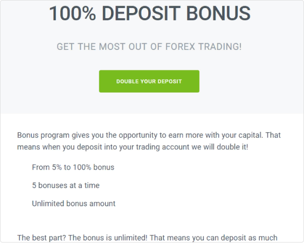 no deposit bonus forex $10 000