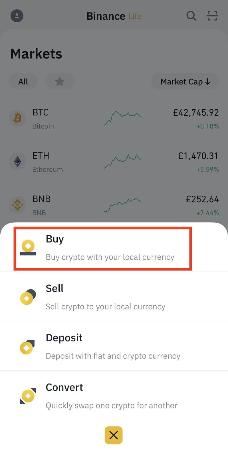 Buying Litecoin