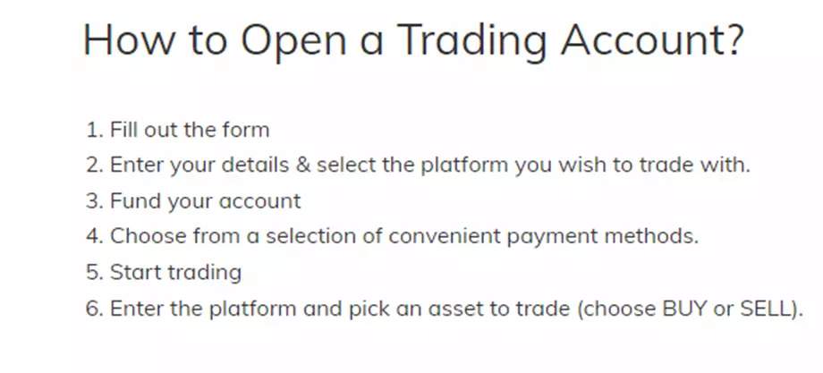 Avatrade account opening instructions