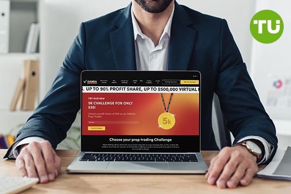 OANDA Prop Trader deler ut 100 premier på 10 000 dollar hver