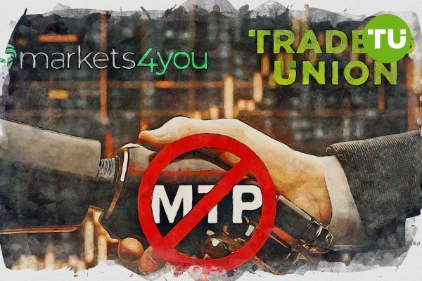 Markets4you cancels MTP: Only for Traders Union users