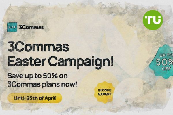 3Commas spouští velikonoční kampaň s až 50% slevami