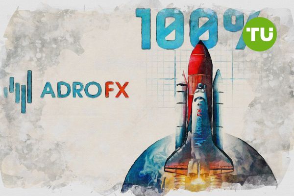 AdroFx обеспечивает дополнительную безопасность с помощью 100% бонуса