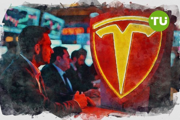 Tesla stock gains 3.7% as Cathie Wood doubles down Tesla stock gains 3.7% as Cathie Wood doubles down