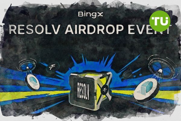 BingX приглашает выиграть от 5 до 100 RESOLV в рамках новой акции эирдропа