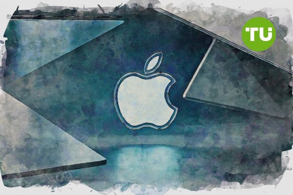 Apple-aksjekursen stanser nær $ 203 ettersom bearish press bygger seg opp under triangelstøtte
