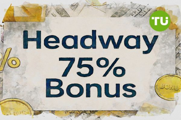 Headway %75 para yatırma bonusu sunuyor