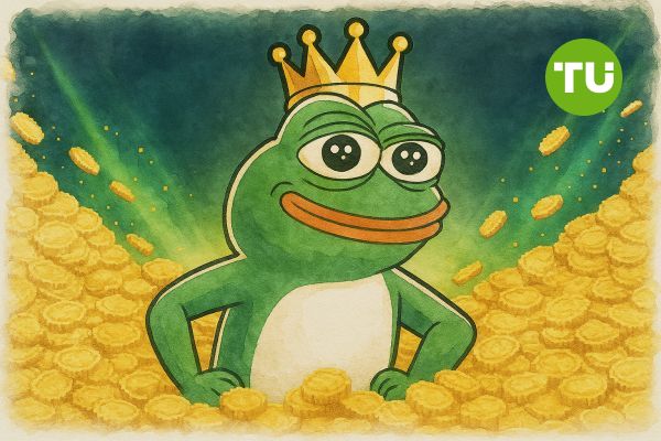 PEPE-kursen stabiliserer seg nær 0,00000998 dollar etter at okser ser utbrudd over fallende kilemotstand