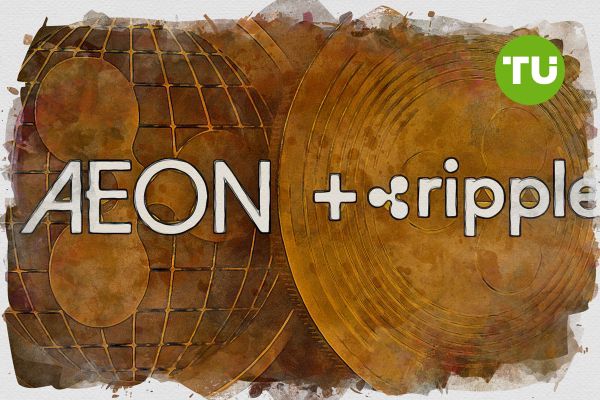 AEON сотрудничает с Ripple для интеграции XRP и RLUSD в платежную экосистему