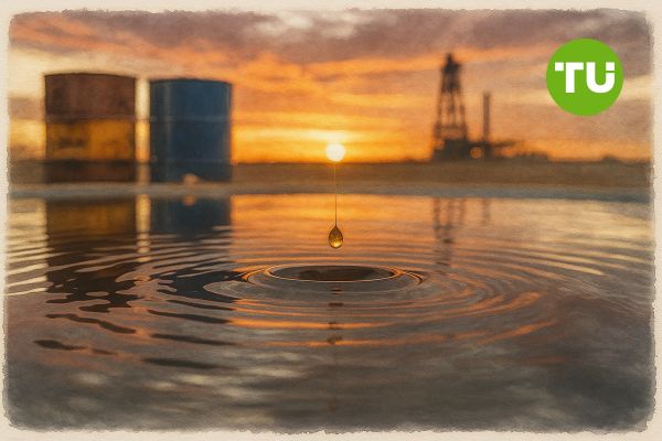 WTI-oljeprisen stabiliserer seg nær 65 dollar mens tradere vurderer støtte ved en viktig trendlinje