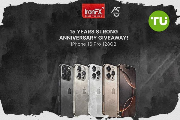 IronFX celebrates 15th anniversary, gives away iPhone 16 Pro IronFX celebrates 15th anniversary, gives away iPhone 16 Pro