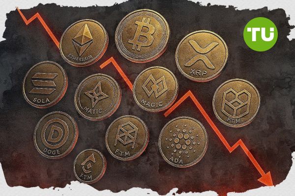 Sudden crypto market crash leads to over $614 million in liquidations