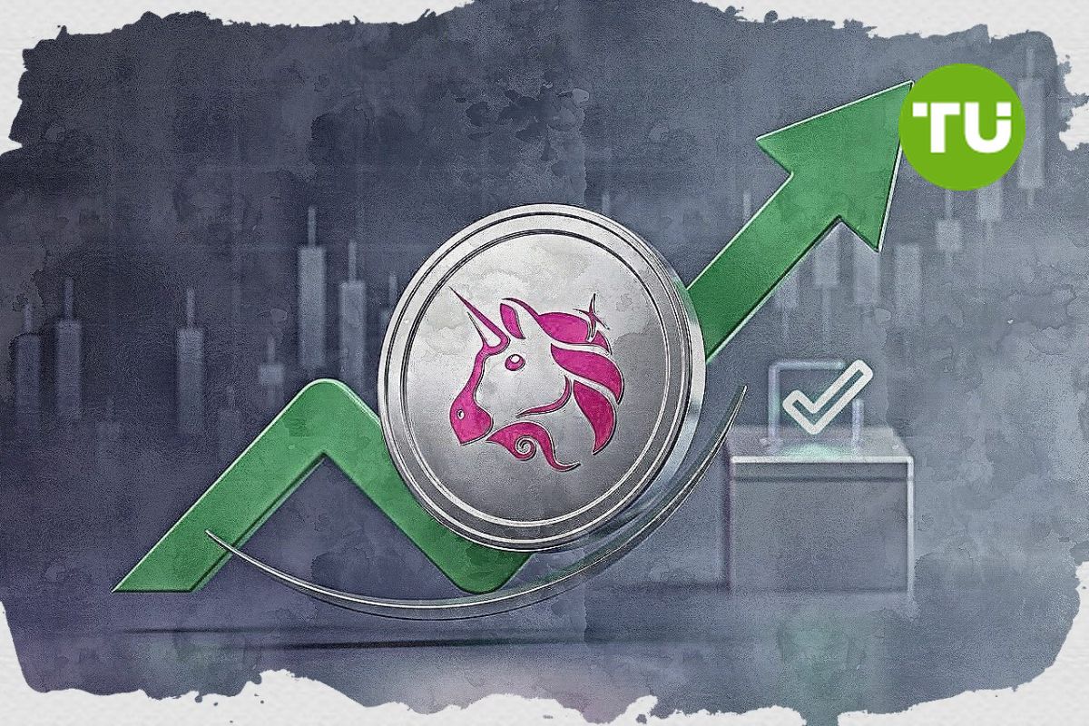 UNI springt vor wichtiger Governance-Abstimmung über Gebührenverteilung um 15 % nach oben