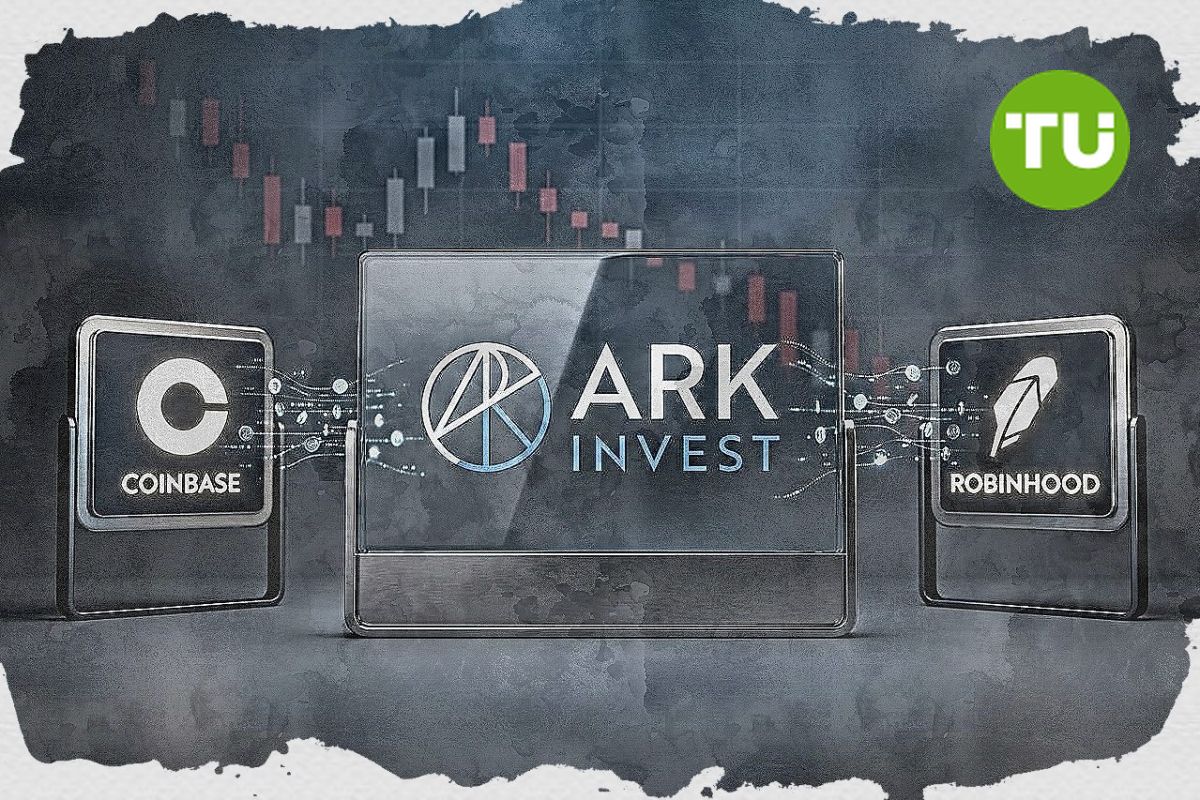 Ark Invest kauft trotz Markteinbruch weitere Coinbase- und Robinhood-Aktien