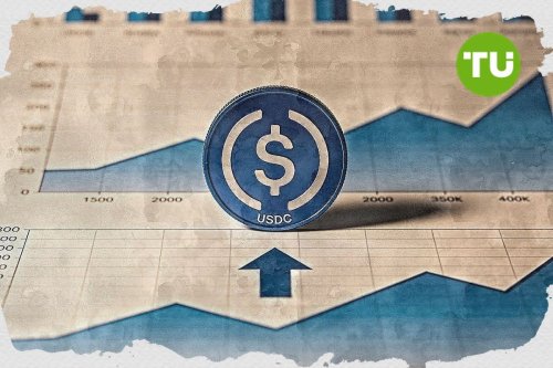 USDC market cap approaches all-time high amid rising demand