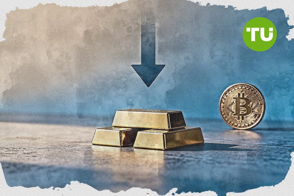 Gold suffers historic decline as investors shift toward Bitcoin
