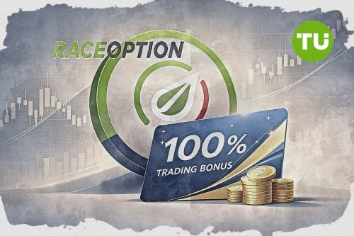 Raceoption: 100% бонус на торгівлю та акція з розіграшем призів
