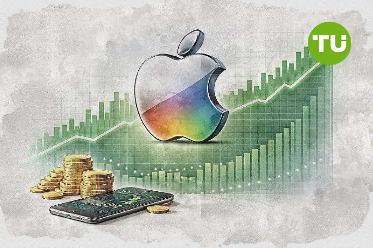 O preço das ações da Apple se estabiliza perto de US$ 252, à medida que rendimentos mais baixos amenizam a pressão sobre as taxas