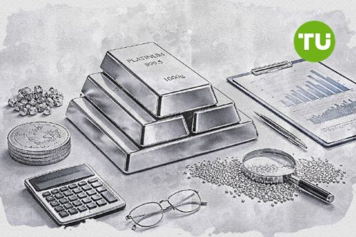 Cena platiny se drží nad hranicí 1 900 USD, zatímco výnosy dluhopisů klesají
