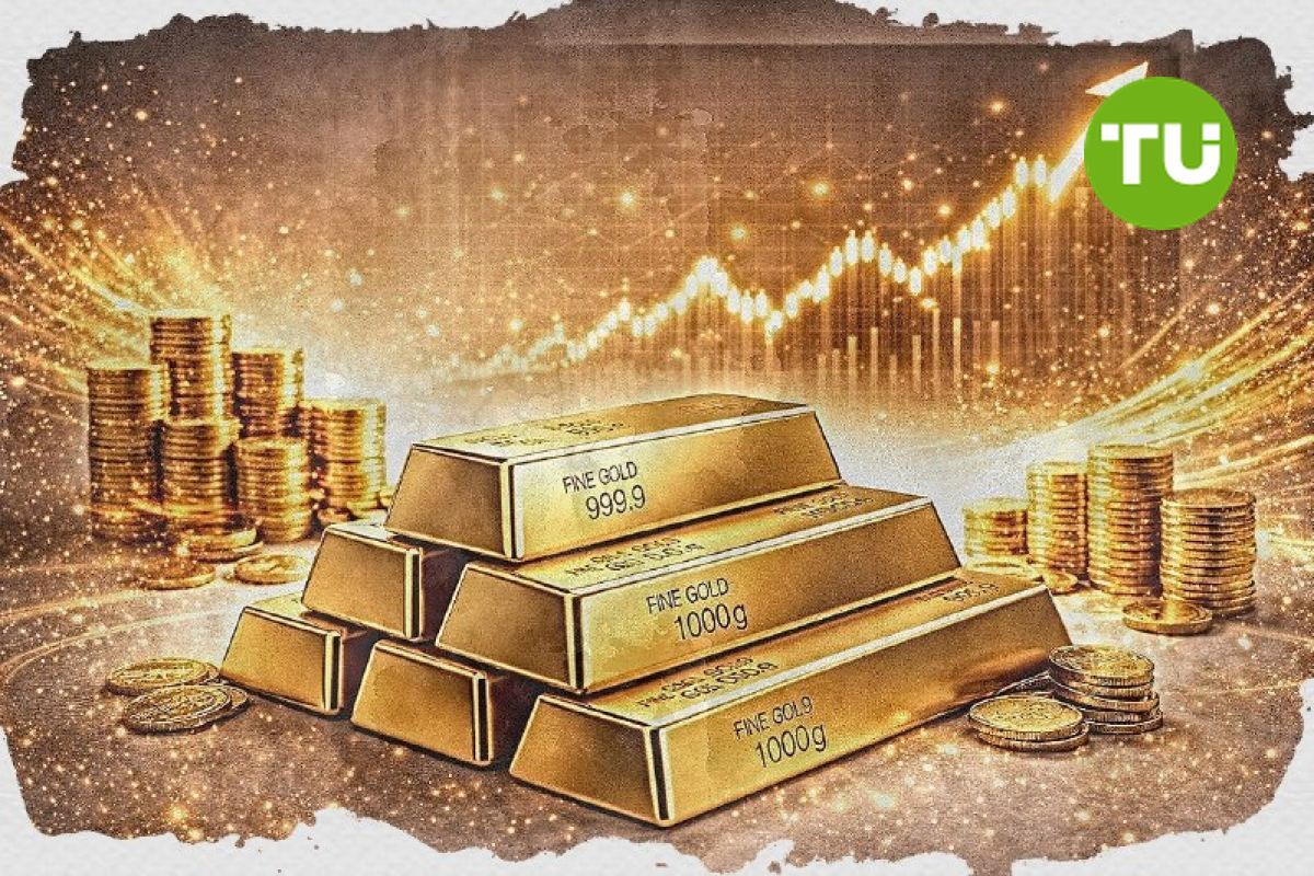 Harga emas bertahan di atas $4.550 seiring lonjakan harga minyak yang memperkuat aliran dana defensif