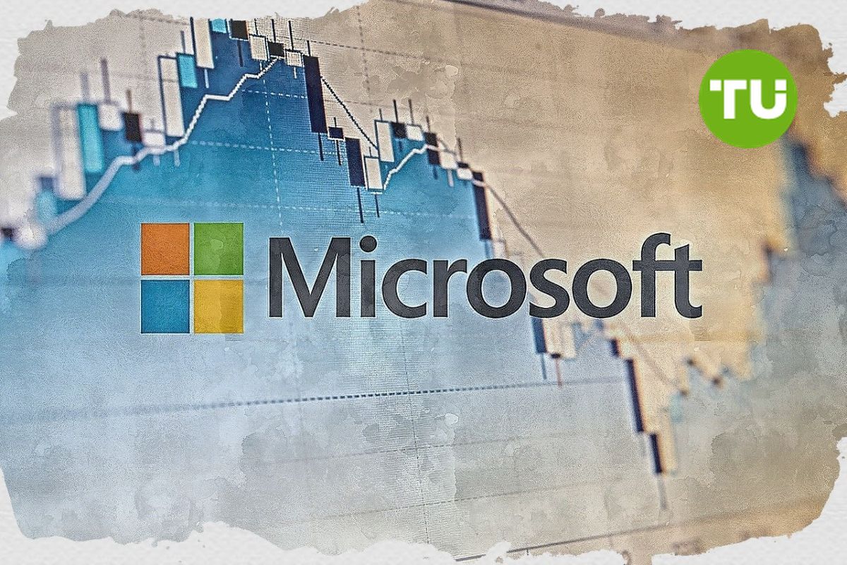 Microsoft se maintient près d'un support clé