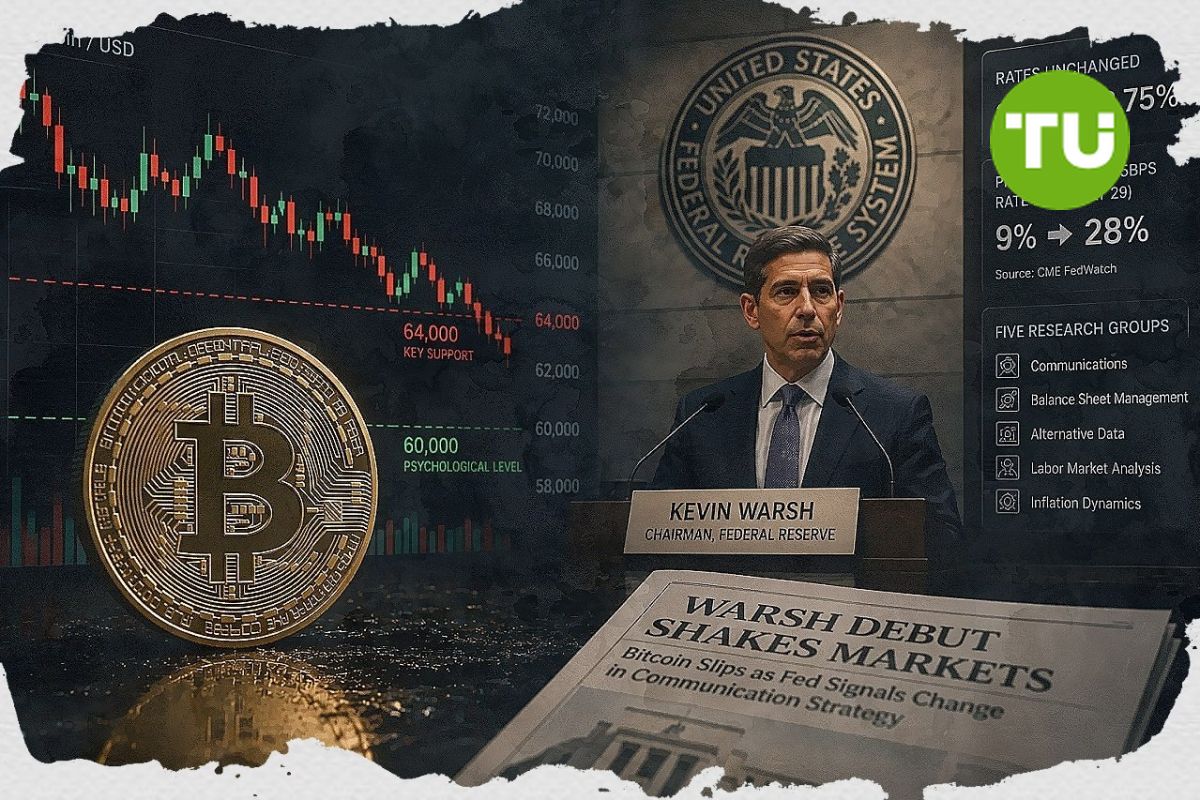 Bitcoin scivola dopo il debutto di Warsh: la reazione del mercato è eccessiva?