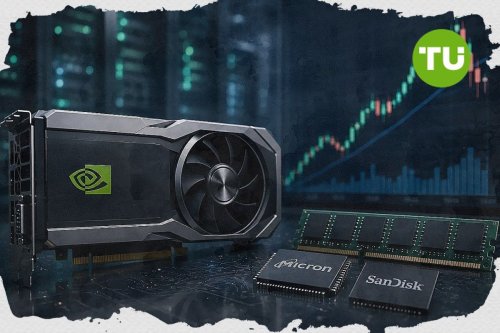 Nvidia tests support as investors await Micron earnings