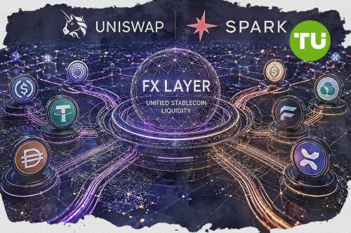 Uniswap ja Spark käivitavad FX Layeri, et ühendada stabiilsete müntide likviidsus