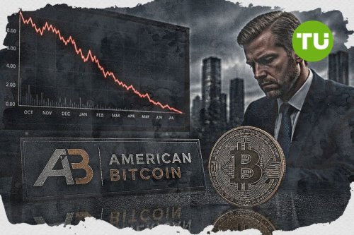 Eric Trump loses about $600 million as American Bitcoin shares plunge
