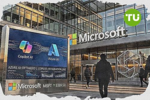 Microsoft восстанавливается от ключевой поддержки, так как импульс в сфере ИИ улучшает настроения