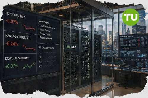PCE通胀数据和Nvidia财报公布在即，华尔街期货震荡