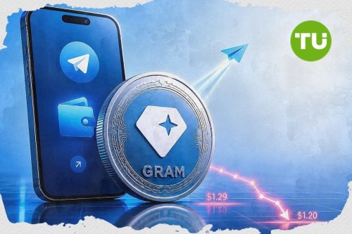 GRAM slips toward $1.29 despite major Telegram wallet catalyst