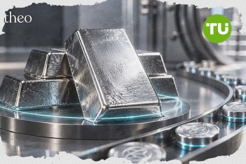 Theo lança prata tokenizada com renda de arrendamento do metal