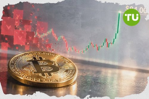 Bitcoin når $84.000 efter $262 mio. i short-likvideringer