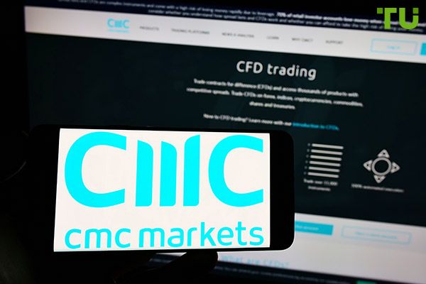 CMC Markets reported a decline in trading activity