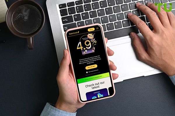 Robinhood registra un aumento de los volúmenes de negociación