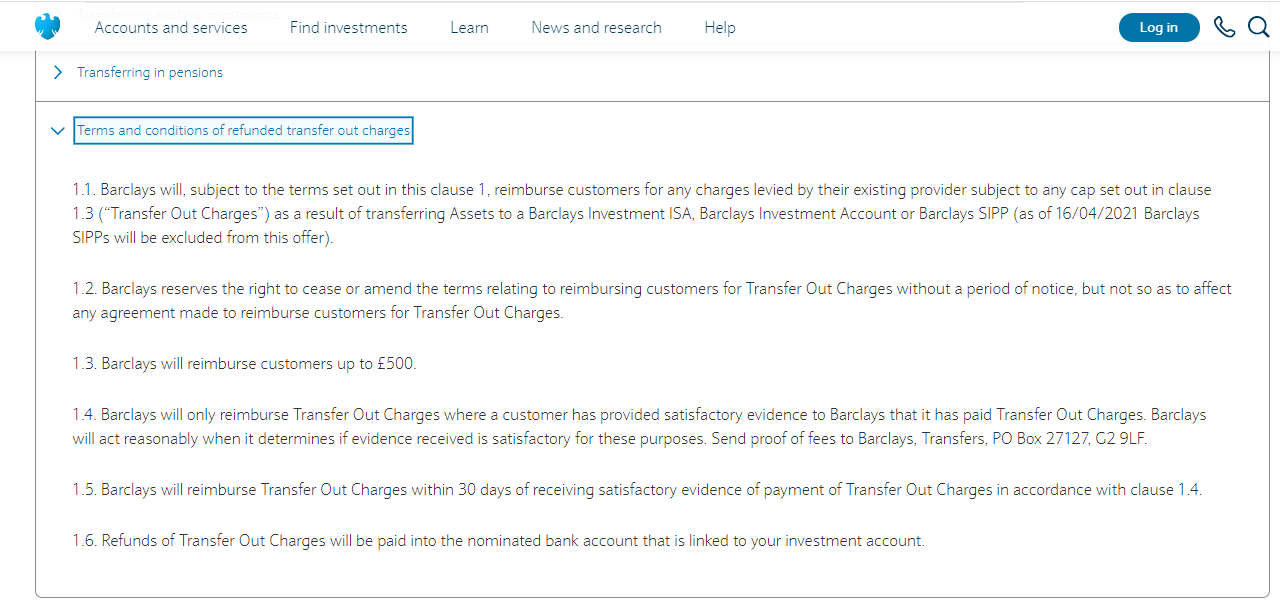 Barclays Revisão - Bónus, taxas de transferência bancária e compensação