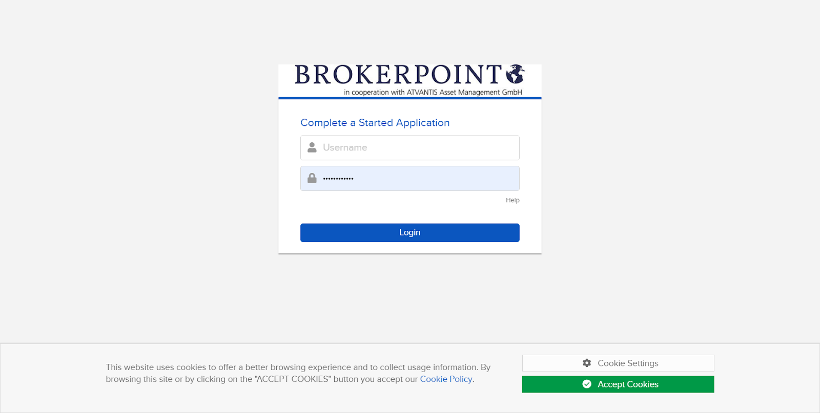 Brokerpoint’s Review  - Authorization