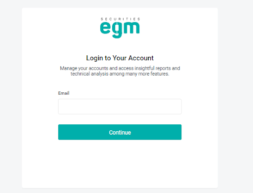EGM Securities Review — Login to your account
