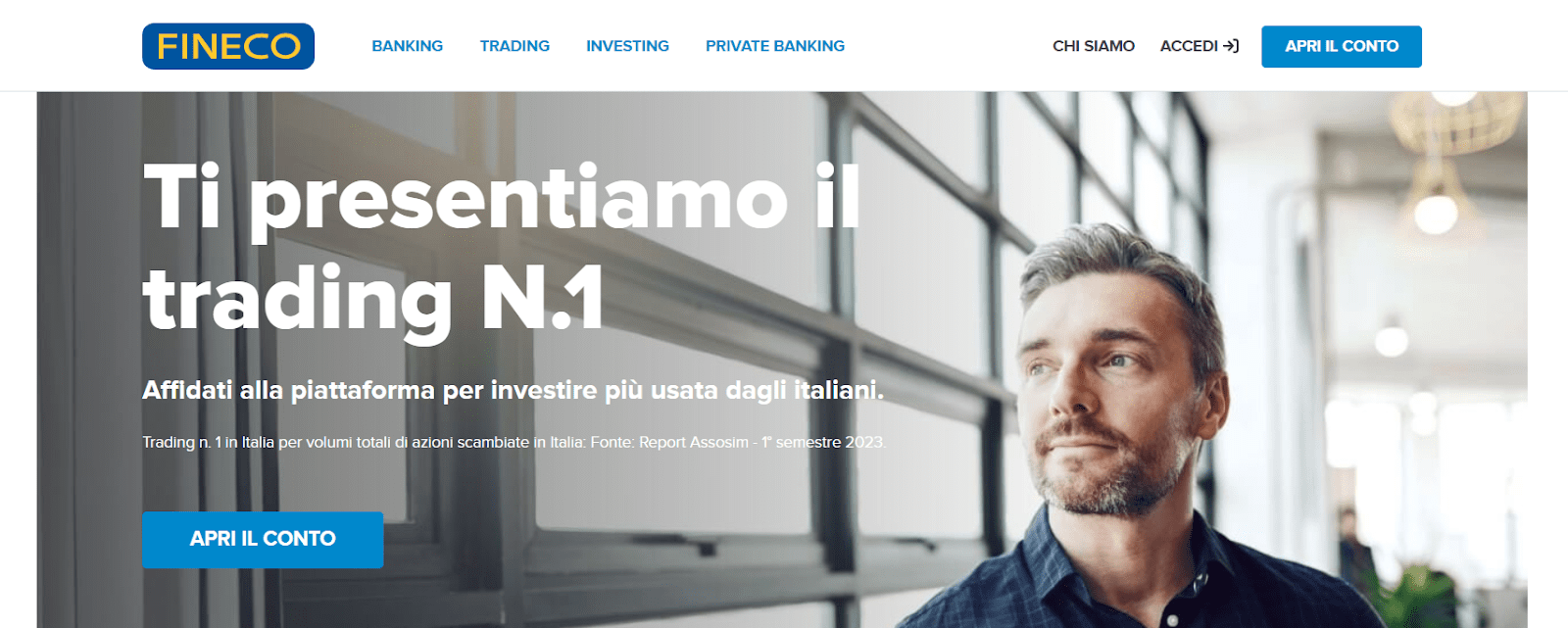 Review di Fineco Bank — Registrazione