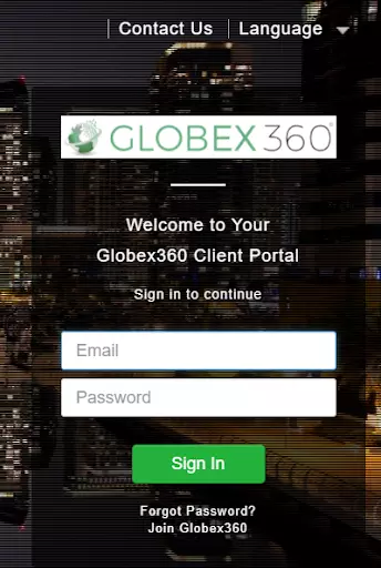 GlobeX360 Review — Sign in to your personal account.
